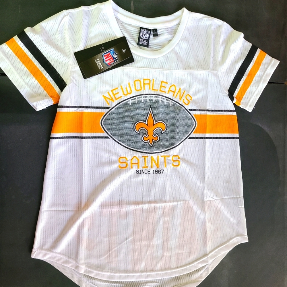 NEW ORLEANS SAINTS NFL Jersey Women’s Size Large